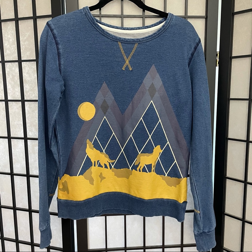 Mumford & Sons wolf sweatshirt